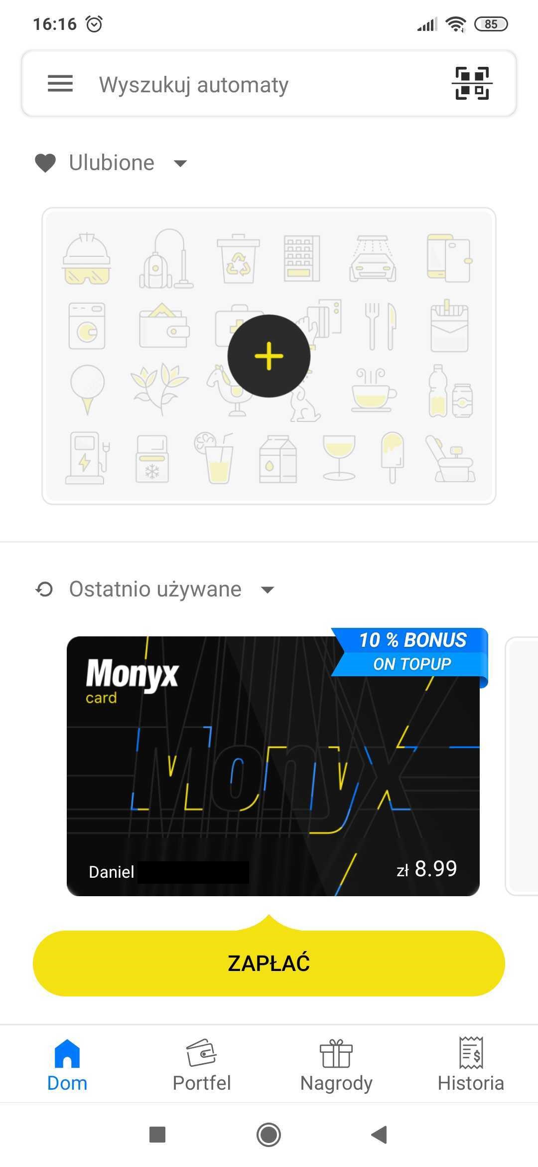 Instalacja i pierwsze kroki w aplikacji Monyx Wallet